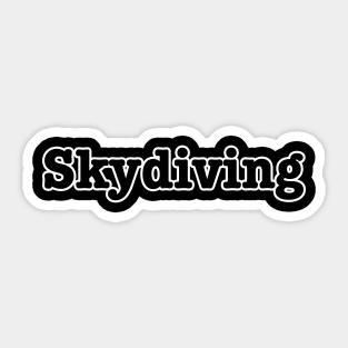 Skydiving Sticker